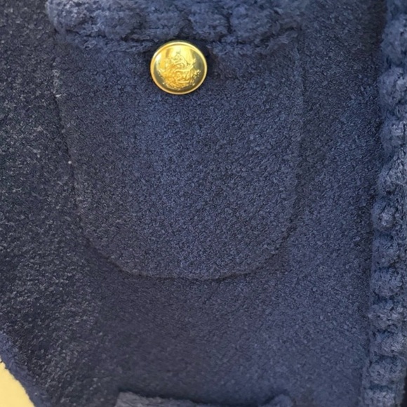 J.Crew Odette Lady Cardigan Mediterranean Navy - Picture 5 of 9